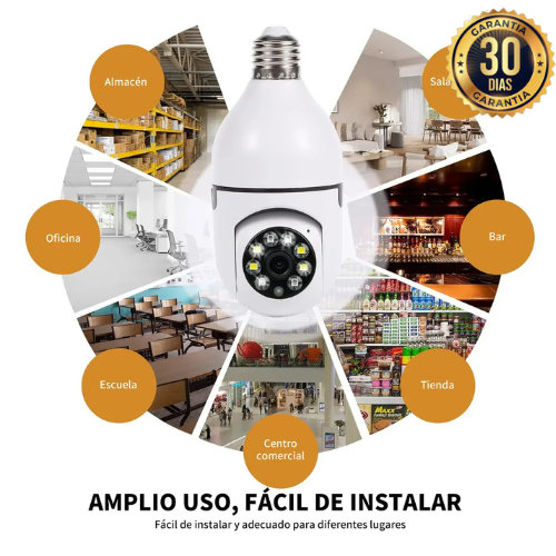NEW FOCO CAMARA DE SEGURIDAD 24/7 | PREMIUM