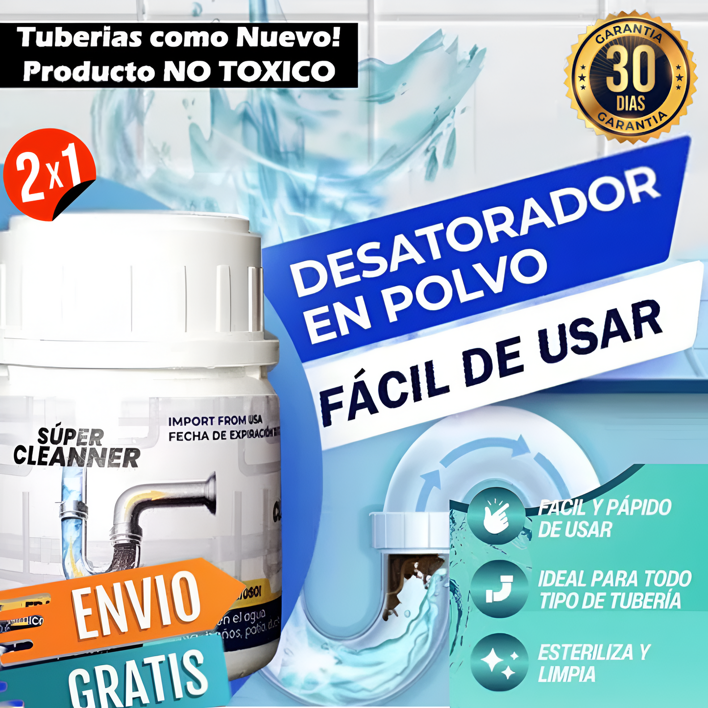2X1 DESATORADOR MULTIFUNCIONAL | PREMIUM