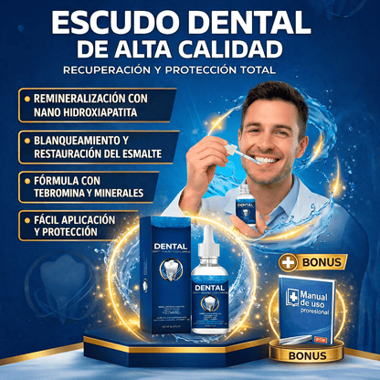 DENTAL FORTE | Restaurador Avanzado del Esmalte Dental 🦷 + Folleto informativo y modo de uso para tratamiento