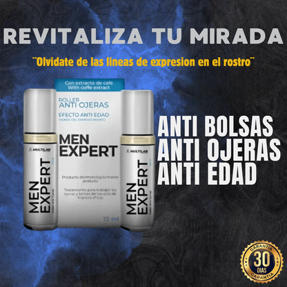 MEN EXPERT™ | ROLLER ANTI OJERAS PREMIUM - LUCE JOVEN Y APUESTO