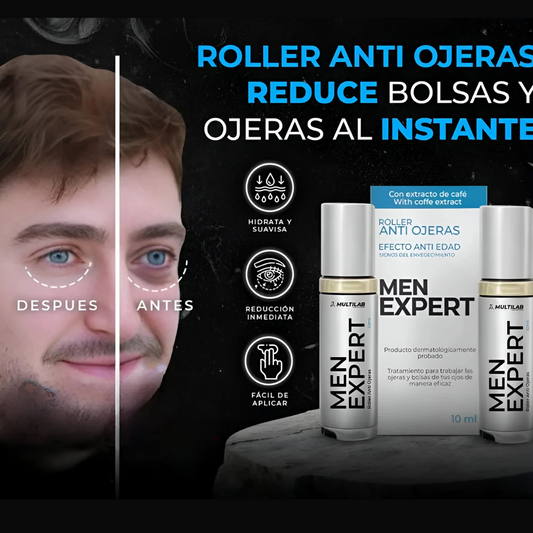 MEN EXPERT™ | ROLLER ANTI OJERAS PREMIUM - LUCE JOVEN Y APUESTO