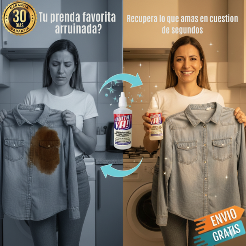 2X1  ELIMINADOR MANCHAS MULTIUSO PREMIUM | Quita oxido y manchas inquitables en segundos