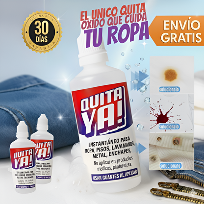 2X1  ELIMINADOR MANCHAS MULTIUSO PREMIUM | Quita oxido y manchas inquitables en segundos