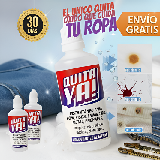 2X1  ELIMINADOR MANCHAS MULTIUSO PREMIUM | Quita oxido y manchas inquitables en segundos