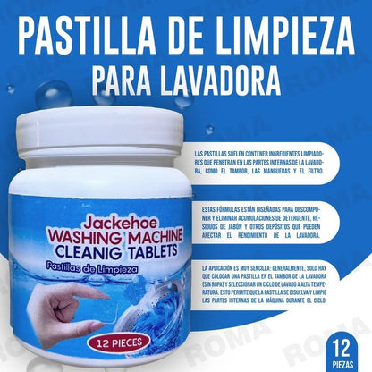 🔥2X1🔥💊 PASTILLAS PARA LAVADORAS PREMIUM - ❌ ELIMINA EL MAL OLOR Y BACTERIAS 🦠
