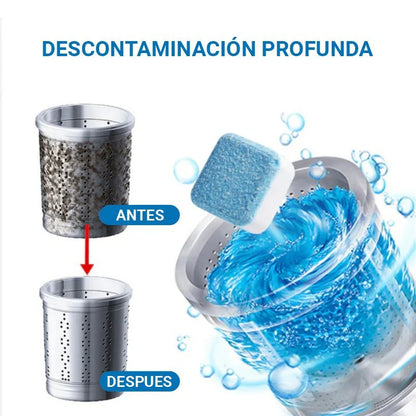 🔥2X1🔥💊 PASTILLAS PARA LAVADORAS PREMIUM - ❌ ELIMINA EL MAL OLOR Y BACTERIAS 🦠